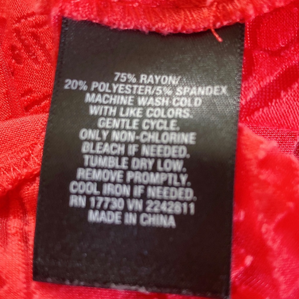 Mossimo Pink Seethrough Patterned Top - image 5